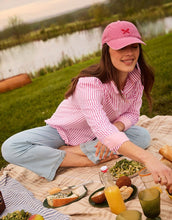 Load image into Gallery viewer, Crew Clothing - Poplin Shirt in Pink Stripe
