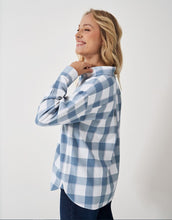 Load image into Gallery viewer, Crew Clothing - Relaxed Fit Flannel Shirt in Blue/White Check
