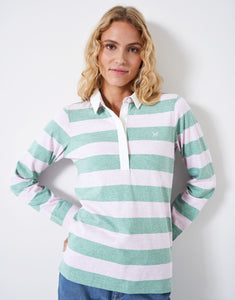 Crew Clothing - Stripe Rugby Shirt