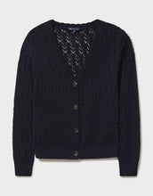 Load image into Gallery viewer, Crew Clothing - Scallop Edge Pointelle Cardigan
