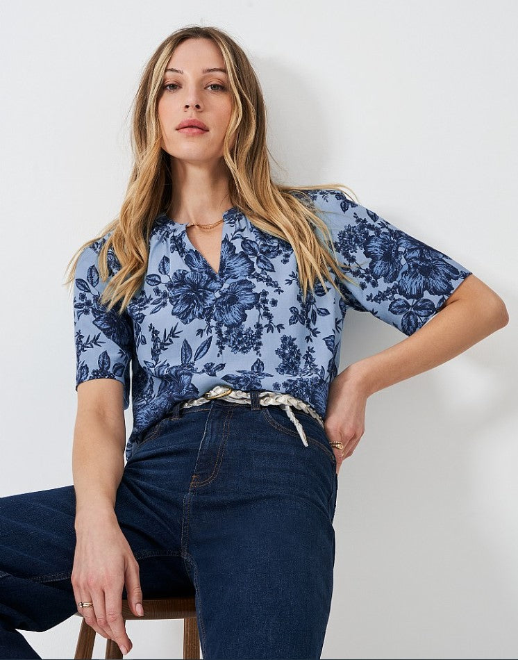 Crew Clothing - Sophie Blouse in Bonnie Blue