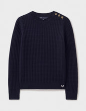 Load image into Gallery viewer, Crew Clothing - Tillie Textured Jumper in Navy
