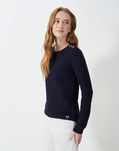 Load image into Gallery viewer, Crew Clothing - Tillie Textured Jumper in Navy
