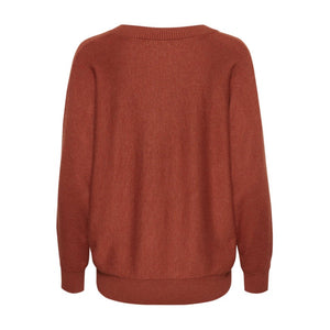 Culture - Annemarie V-Neck Pullover in Arabian Spice