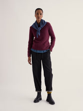 Load image into Gallery viewer, Sea Salt - Dawson Pick Jumper in Dark Hellebore
