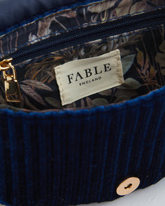 Fable - Velvet Waist Bag Navy