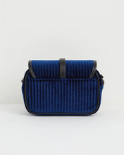 Load image into Gallery viewer, Fable - Vivianne Velvet Camera Bag Sapphire Blue
