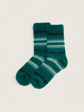 Load image into Gallery viewer, Sea Salt - Fluffies Socks in Mineral Loch Mix

