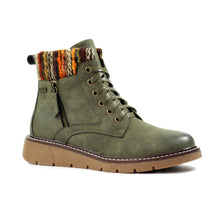Load image into Gallery viewer, Lunar - California Wide Fit Boot in Olive
