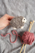 Load image into Gallery viewer, Hawthorn Handmade - Herdwick Sheep Brooch Needle Felting Kit

