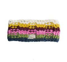 Load image into Gallery viewer, Kusan - PK1934 Uneven Yarn Headband - Denim Rainbow
