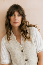 Load image into Gallery viewer, Lily &amp; Me - Celandine Tank Fleck Knit in Ecru
