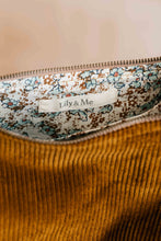 Load image into Gallery viewer, Lily &amp; Me - Jumbo Cord Crossbody Bag in Burnt Caramel

