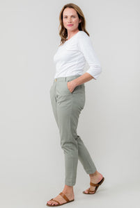 Lily & Me - Breaker Trouser Twill in Sage