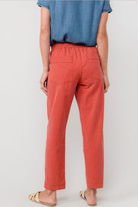 Lily & Me - Brean Trouser Plain Cotton Tencel