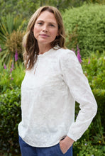 Load image into Gallery viewer, Lily &amp; Me - Emily Blouse Embroidered in White
