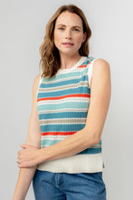 Load image into Gallery viewer, Lily &amp; Me - Eva Stripe Tank Stripe
