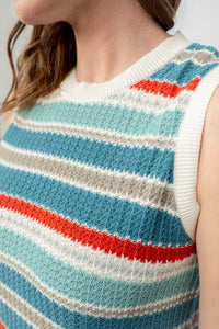 Lily & Me - Eva Stripe Tank Stripe