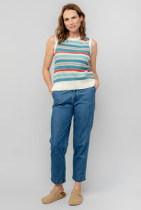 Lily & Me - Eva Stripe Tank Stripe