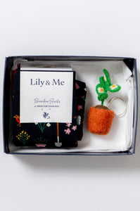 Lily & Me - Gardening Keyring Giftbox Assorted