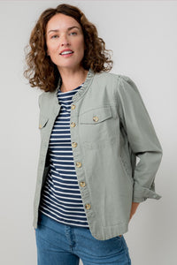 Lily & Me - Seren Jacket Twill in Sage