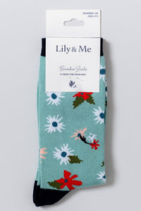 Lily & Me - Serena Bamboo Socks Ocean