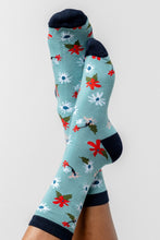 Load image into Gallery viewer, Lily &amp; Me - Serena Bamboo Socks Ocean
