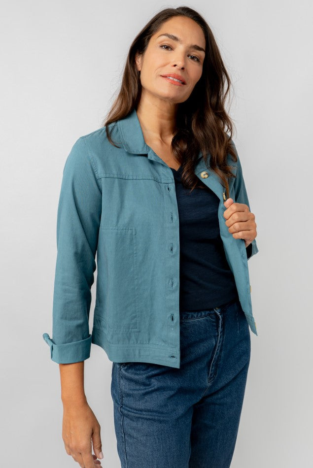 Lily & Me - Southwester Jacket Plain Cotton Tencel