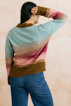 Load image into Gallery viewer, Lily &amp; Me - Colour Block Artist Jumper in Raspberry
