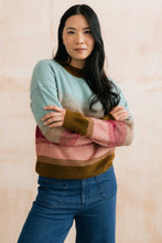 Load image into Gallery viewer, Lily &amp; Me - Colour Block Artist Jumper in Raspberry
