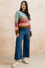 Load image into Gallery viewer, Lily &amp; Me - Colour Block Artist Jumper in Raspberry

