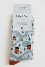 Load image into Gallery viewer, Lily &amp; Me - Snowy Riverbank Ankle Socks
