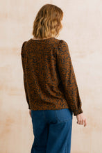 Load image into Gallery viewer, Lily &amp; Me - Mono Foliage Caroline Top in Burnt Caramel
