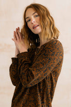 Load image into Gallery viewer, Lily &amp; Me - Mono Foliage Caroline Top in Burnt Caramel
