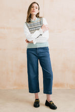Load image into Gallery viewer, Lily &amp; Me - Fair Isle Joan Tank in Mist
