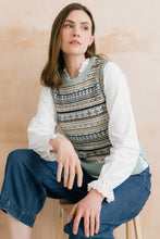 Load image into Gallery viewer, Lily &amp; Me - Fair Isle Joan Tank in Mist
