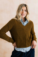 Load image into Gallery viewer, Lily &amp; Me - Cable Knit Wickridge Jumper in Burnt Caramel
