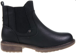 Lunar - Roxie II Ankle Boots in Black