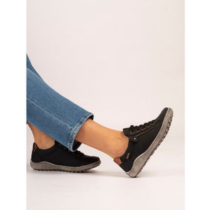 Lunar - Sloan Waterproof Trainer in Black