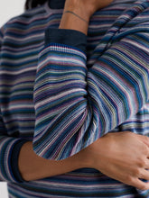 Load image into Gallery viewer, Sea Salt - Makers Jumper in Ripple Marks Grape Thistle Mix
