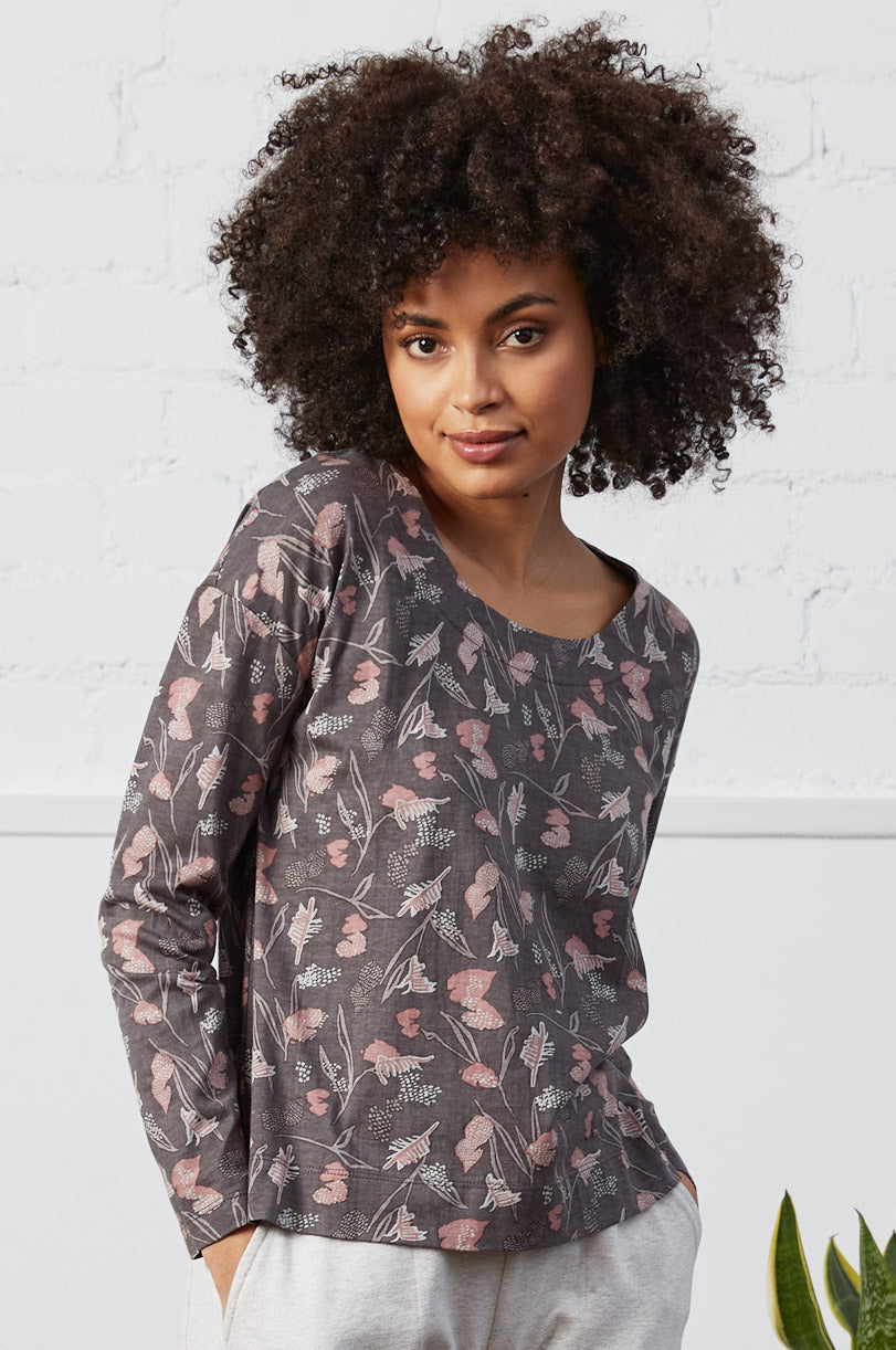Nomads - Easy Fit Print Top