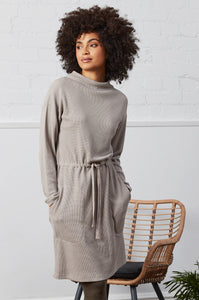 Nomads - Organic Cotton Cosy Tunic - Dove