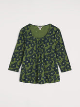 Load image into Gallery viewer, Sea Salt - Penhollow Top in Anemone Sketch Cedar Green
