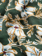 Load image into Gallery viewer, Sea Salt - Pentillie Scarf in Cosmos Stems Light Coppice
