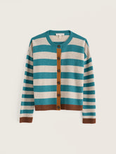 Load image into Gallery viewer, Sea Salt - Pinwell Cardigan in Bright Shape Estuary Mix

