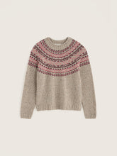 Load image into Gallery viewer, Sea Salt - Port Kinnis Jumper in Shingle Bay Dark Rose

