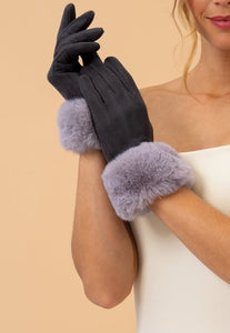 Powder - Bettina Gloves Slate/Mist