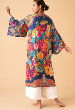 Load image into Gallery viewer, Powder - Kimono Gown Vintage Floral
