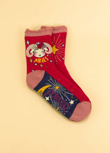 Load image into Gallery viewer, Powder - Zodiac Ankle Socks - Aries
