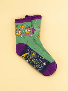 Powder - Zodiac Ankle Socks - Libra